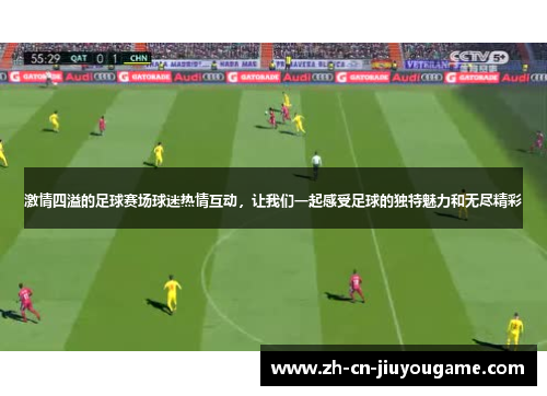 激情四溢的足球赛场球迷热情互动，让我们一起感受足球的独特魅力和无尽精彩