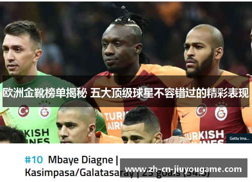 欧洲金靴榜单揭秘 五大顶级球星不容错过的精彩表现