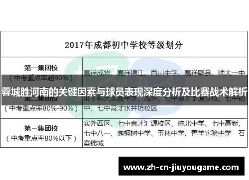 蓉城胜河南的关键因素与球员表现深度分析及比赛战术解析